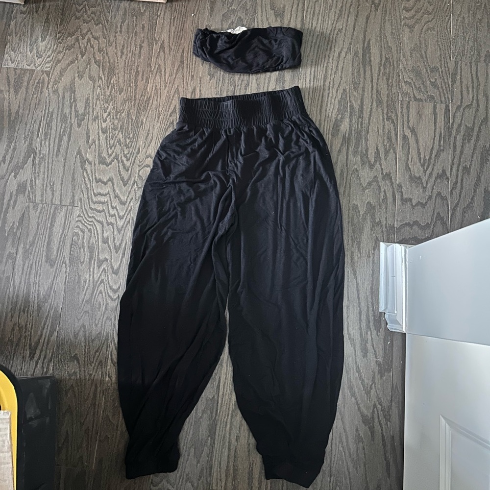 Free People Beach Bandeau and Pant Set